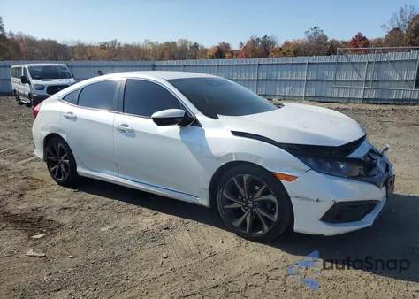 2019 Honda Civic Sport из США, поврежденный, VIN 2HGFC2F89KH568287